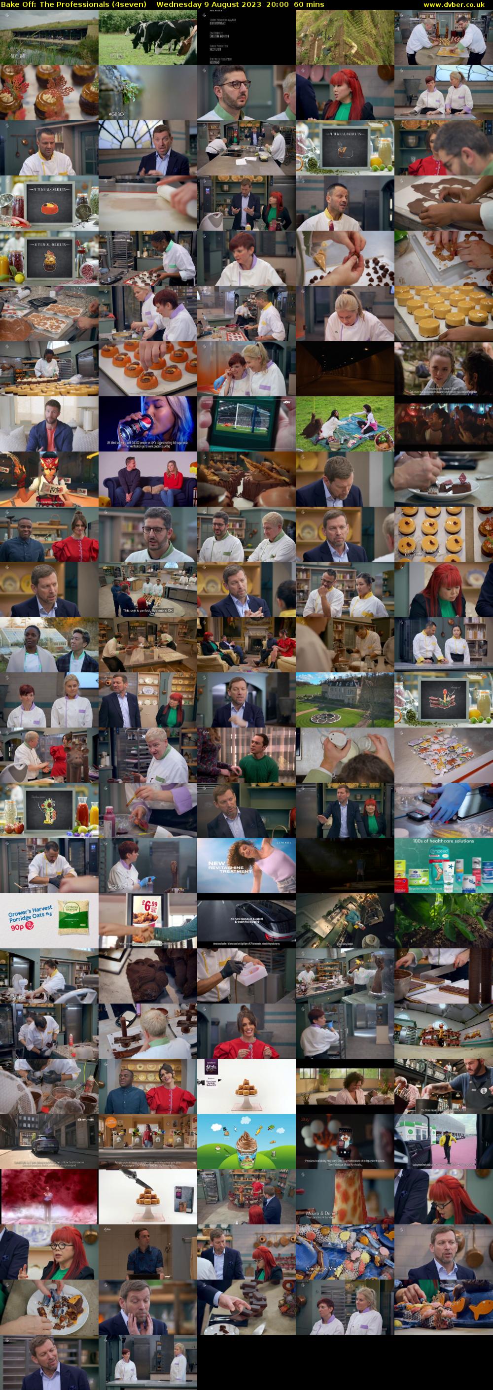 Bake Off: The Professionals (4seven) Wednesday 9 August 2023 20:00 - 21:00