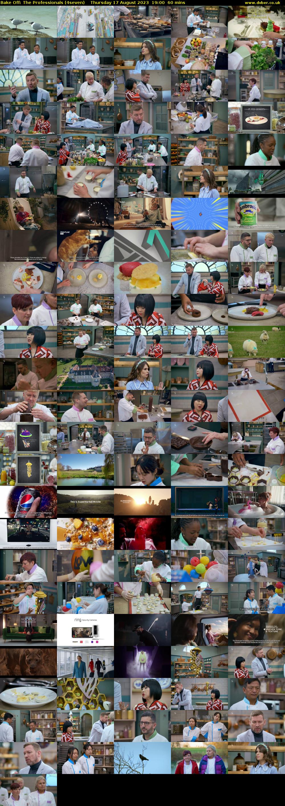 Bake Off: The Professionals (4seven) Thursday 17 August 2023 19:00 - 20:00