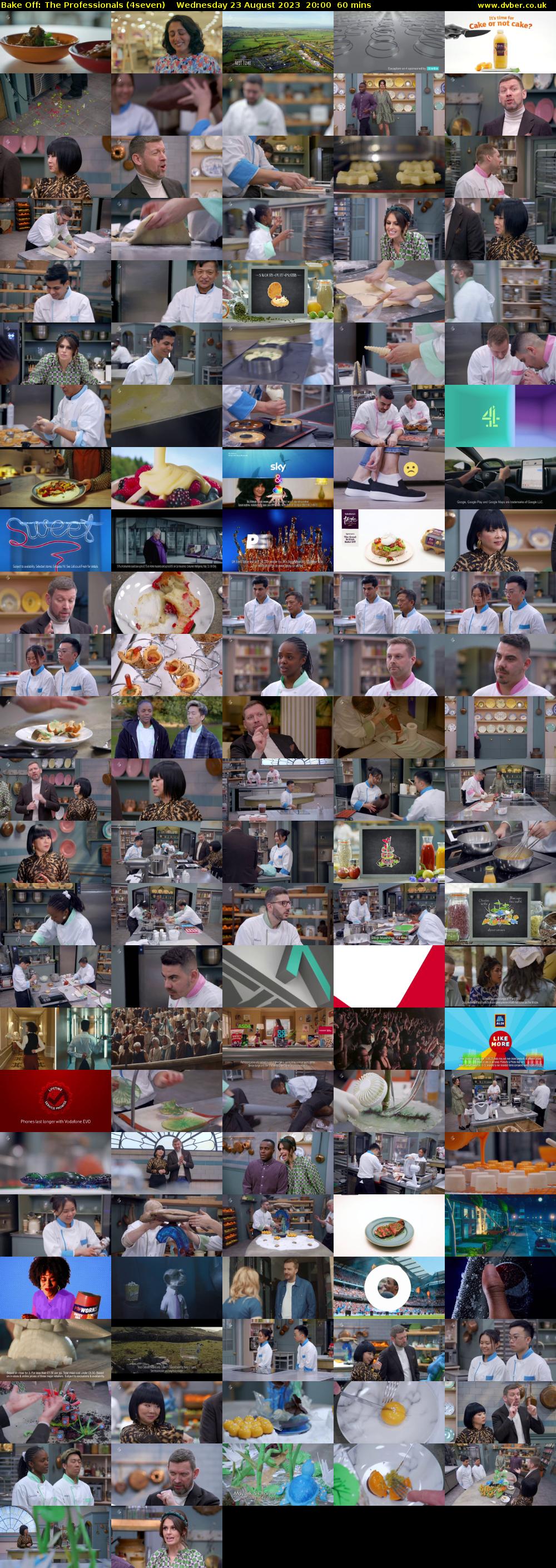 Bake Off: The Professionals (4seven) Wednesday 23 August 2023 20:00 - 21:00