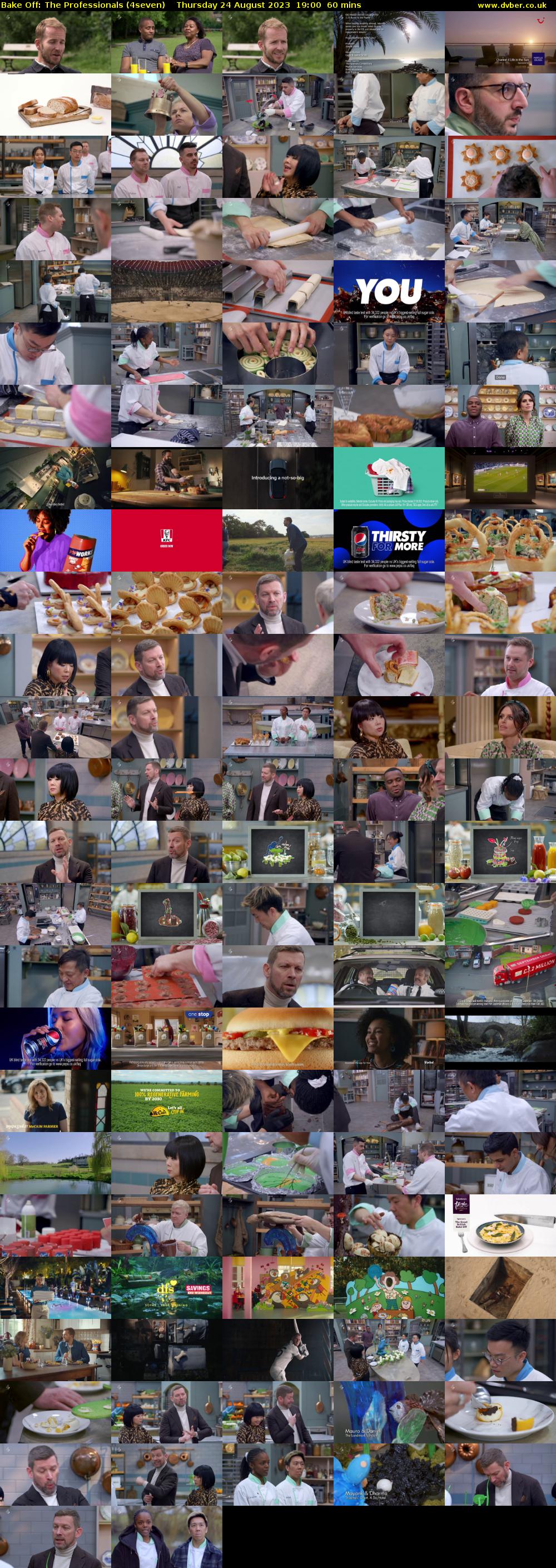 Bake Off: The Professionals (4seven) Thursday 24 August 2023 19:00 - 20:00