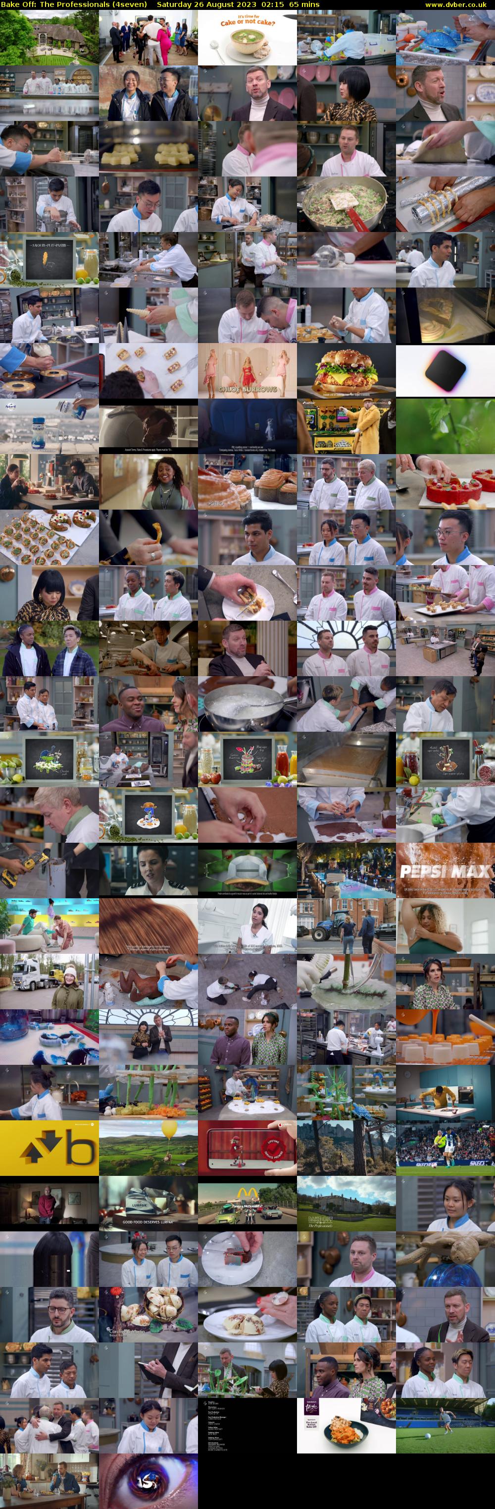 Bake Off: The Professionals (4seven) Saturday 26 August 2023 02:15 - 03:20