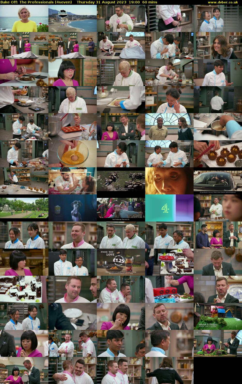 Bake Off: The Professionals (4seven) Thursday 31 August 2023 19:00 - 20:00
