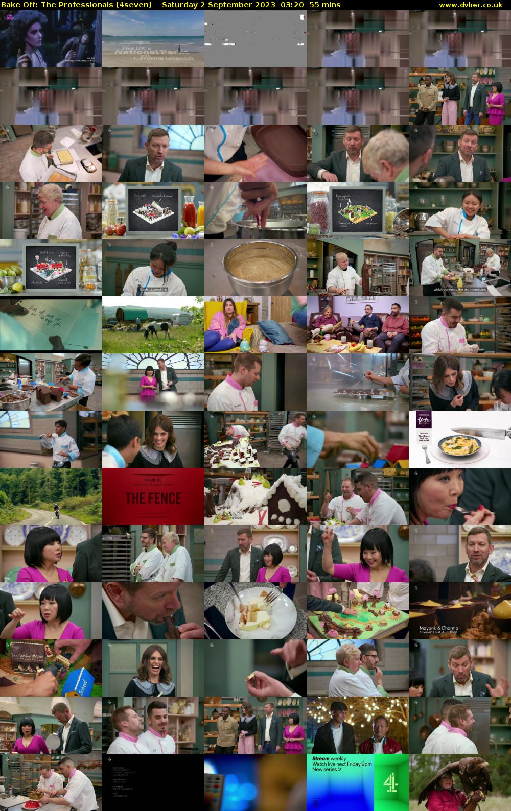 Bake Off: The Professionals (4seven) Saturday 2 September 2023 03:20 - 04:15