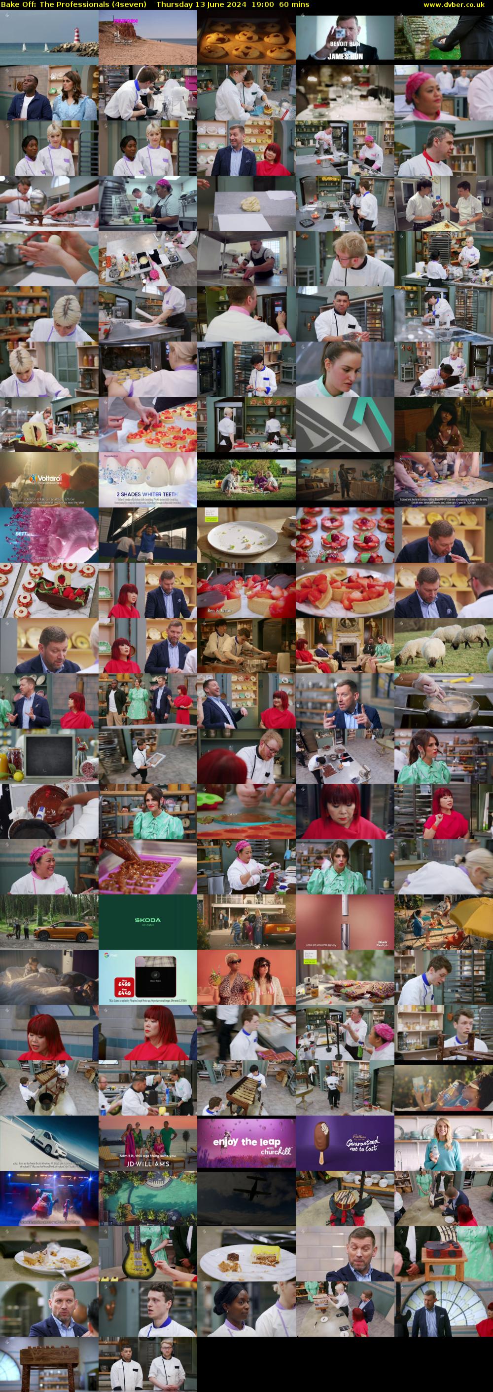 Bake Off: The Professionals (4seven) Thursday 13 June 2024 19:00 - 20:00