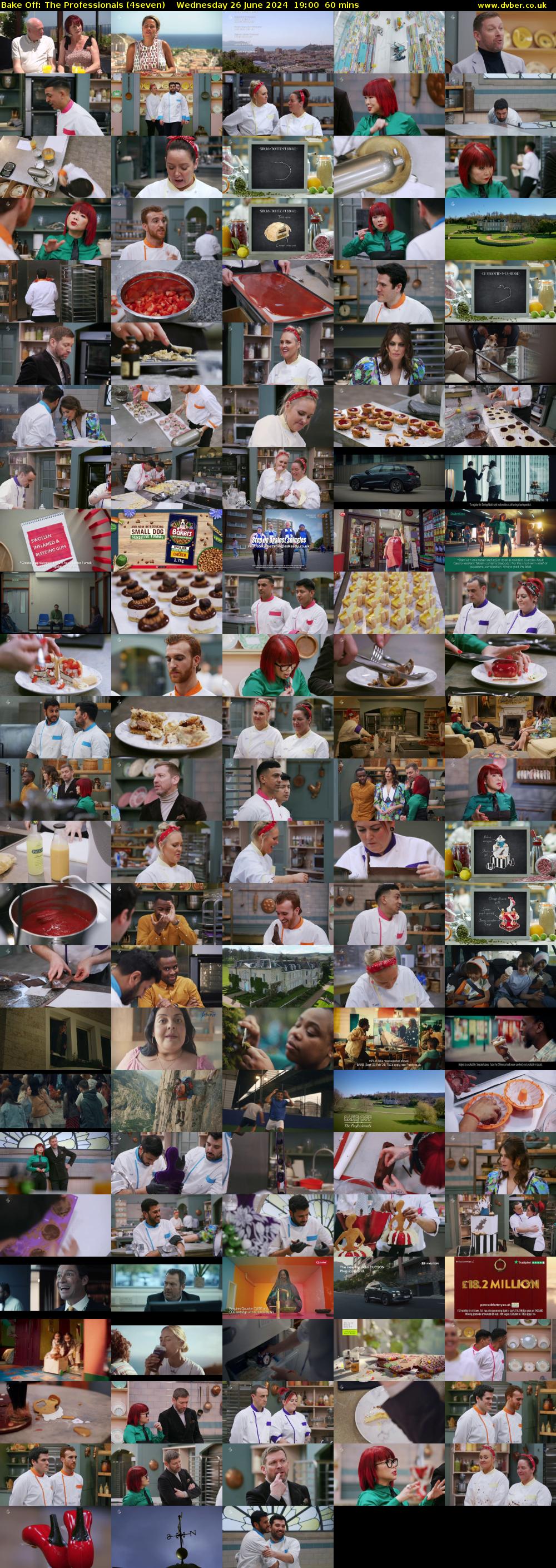 Bake Off: The Professionals (4seven) Wednesday 26 June 2024 19:00 - 20:00