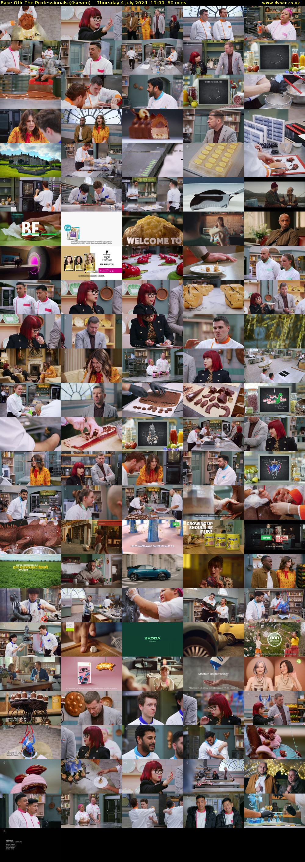 Bake Off: The Professionals (4seven) Thursday 4 July 2024 19:00 - 20:00