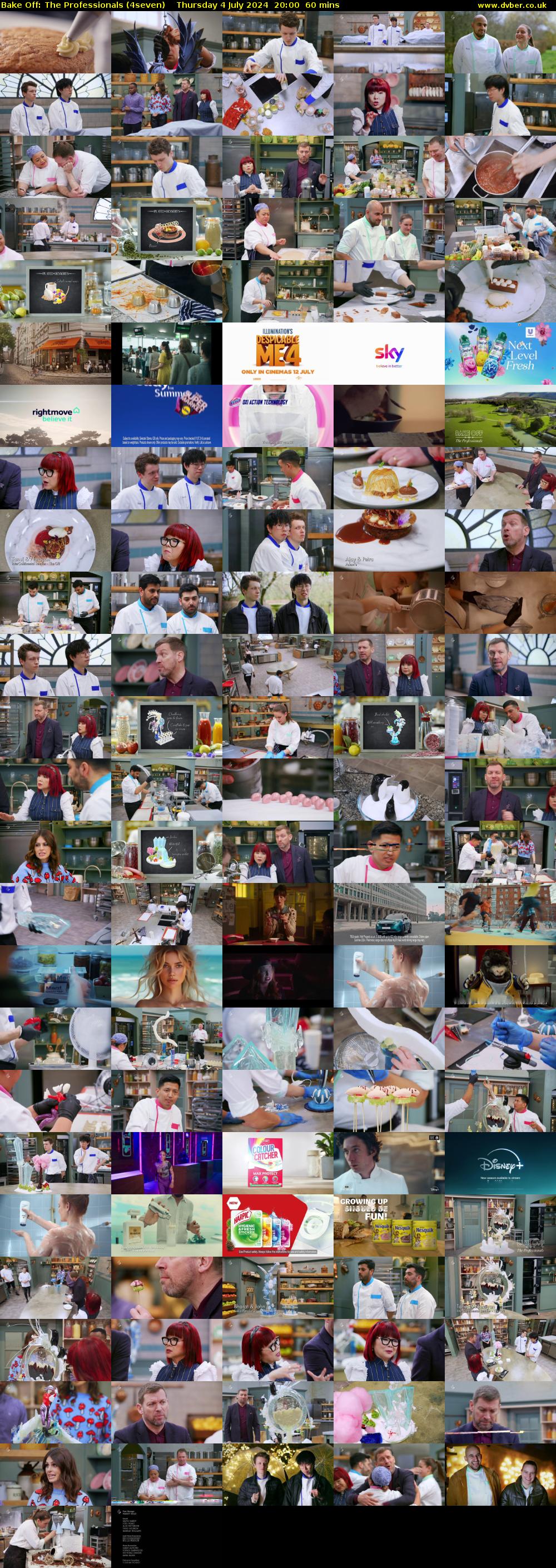 Bake Off: The Professionals (4seven) Thursday 4 July 2024 20:00 - 21:00