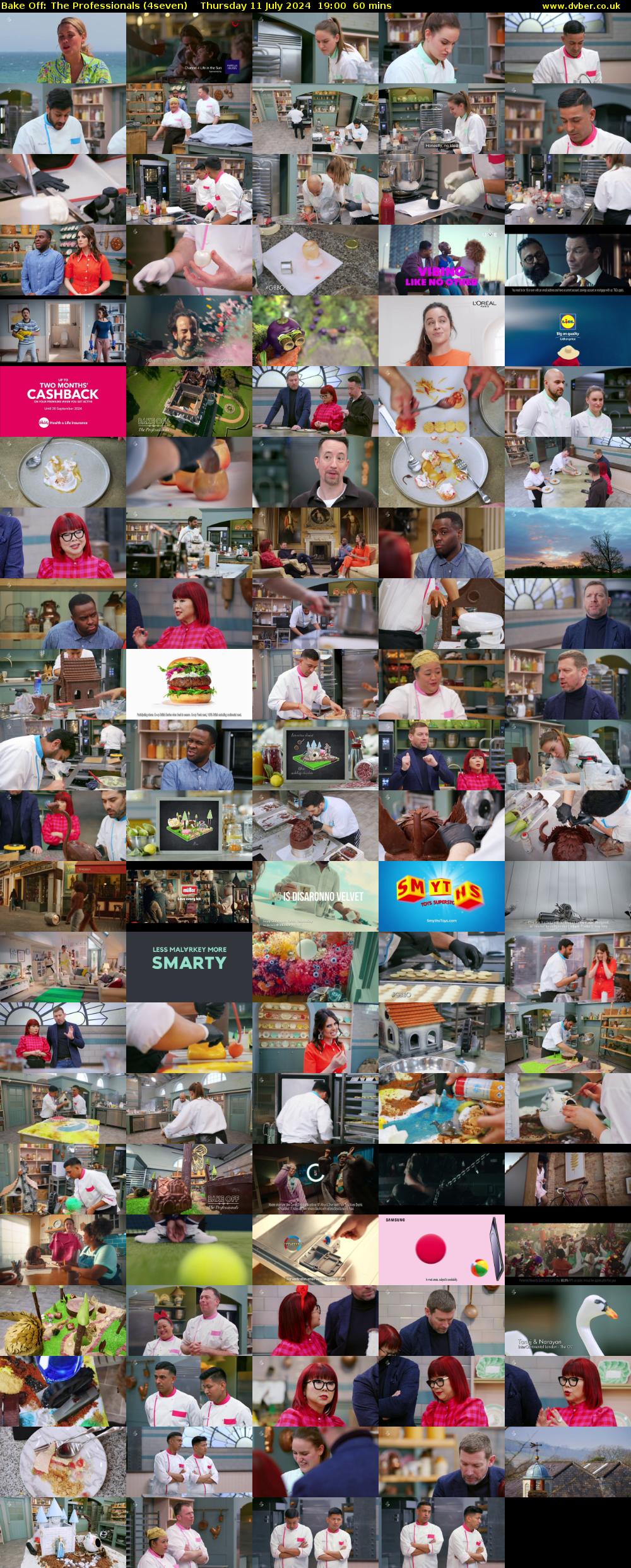 Bake Off: The Professionals (4seven) Thursday 11 July 2024 19:00 - 20:00