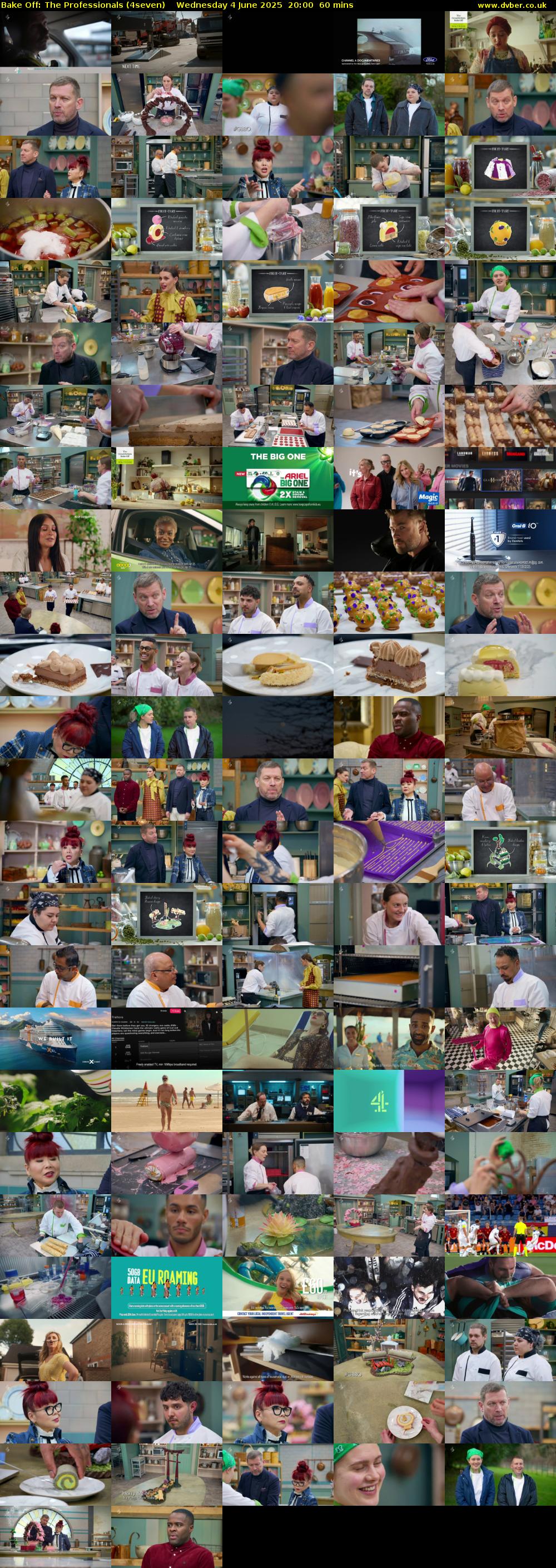 Bake Off: The Professionals (4seven) Wednesday 4 June 2025 20:00 - 21:00
