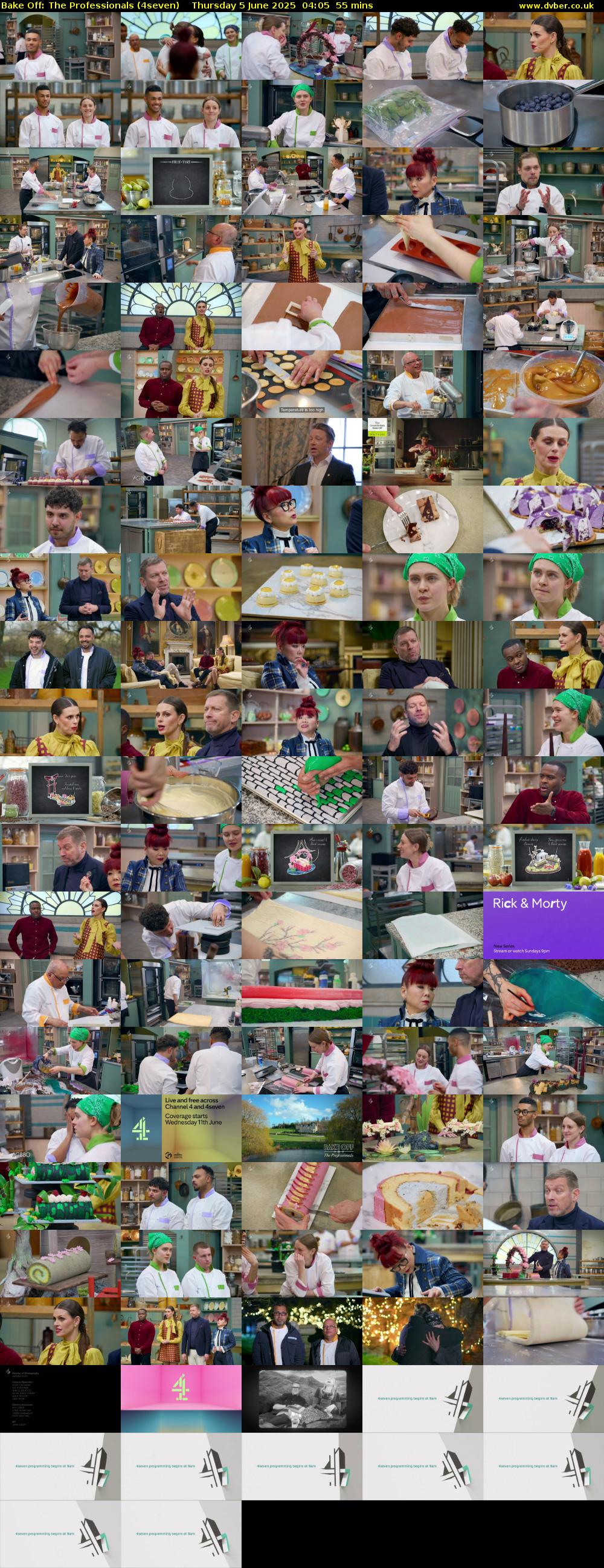 Bake Off: The Professionals (4seven) Thursday 5 June 2025 04:05 - 05:00