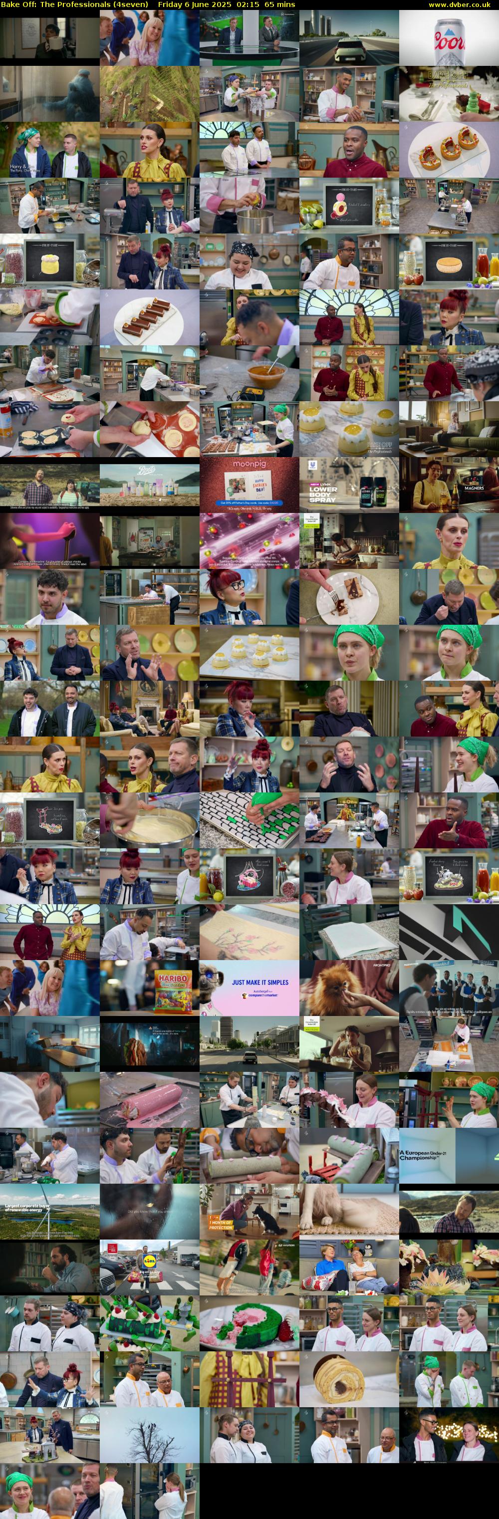 Bake Off: The Professionals (4seven) Friday 6 June 2025 02:15 - 03:20