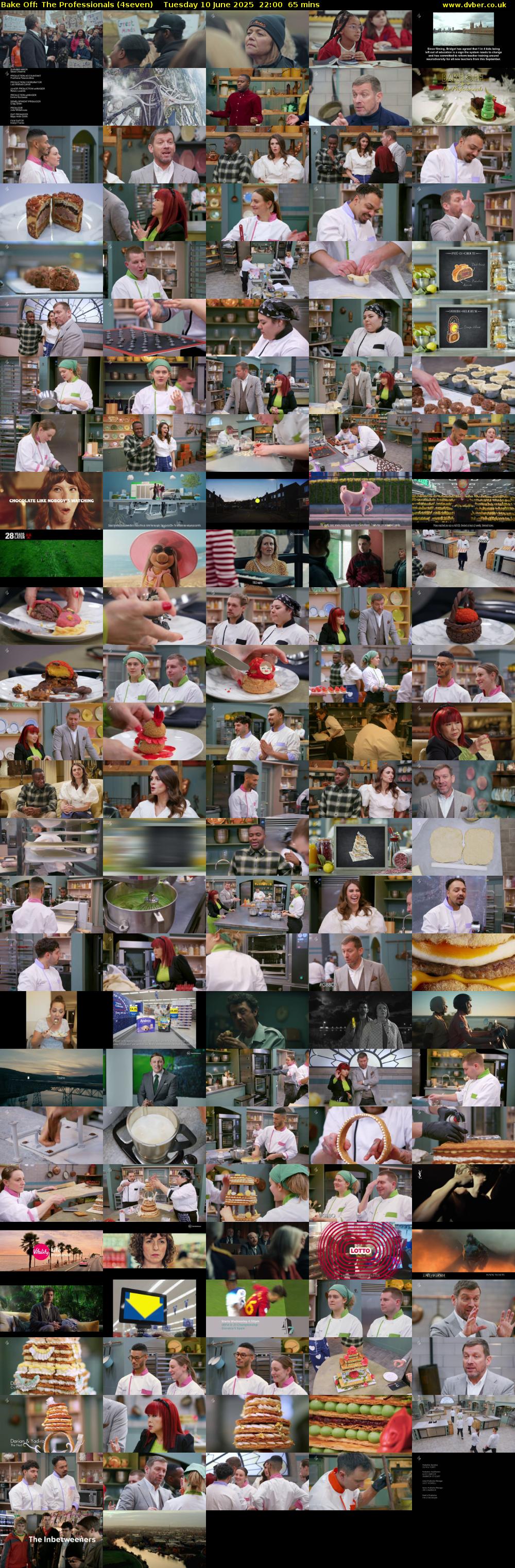 Bake Off: The Professionals (4seven) Tuesday 10 June 2025 22:00 - 23:05