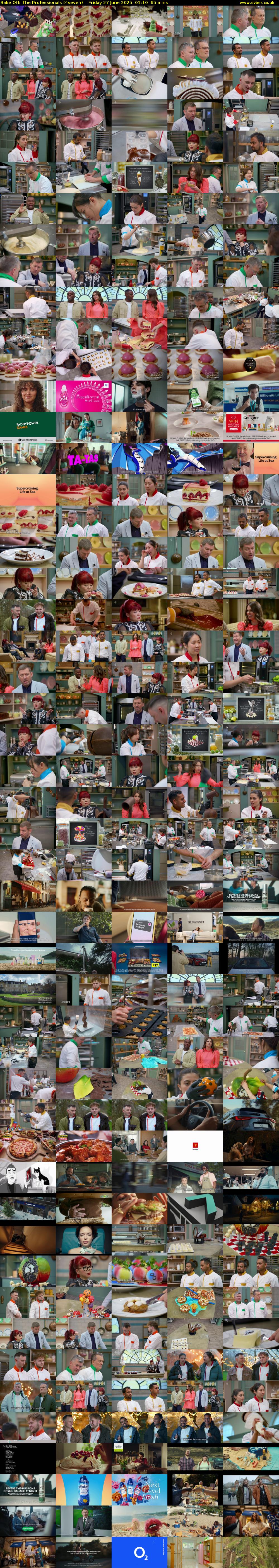 Bake Off: The Professionals (4seven) Friday 27 June 2025 01:10 - 02:15