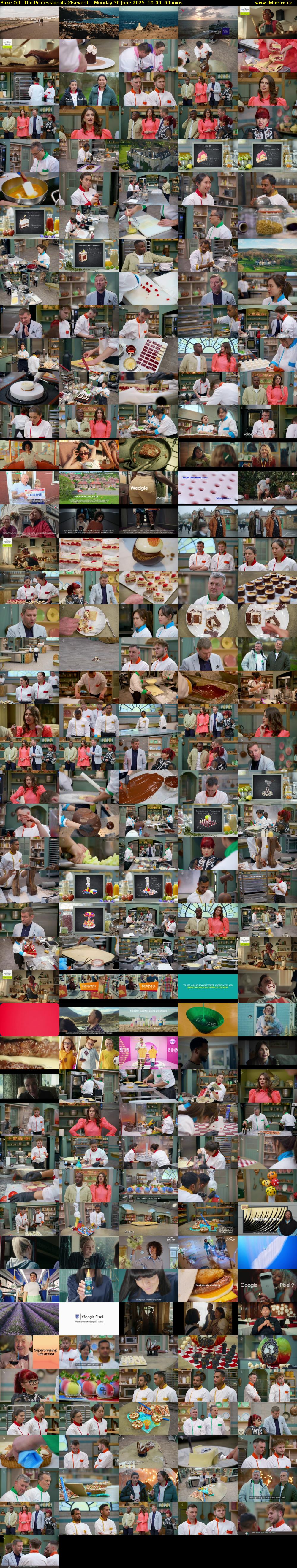 Bake Off: The Professionals (4seven) Monday 30 June 2025 19:00 - 20:00