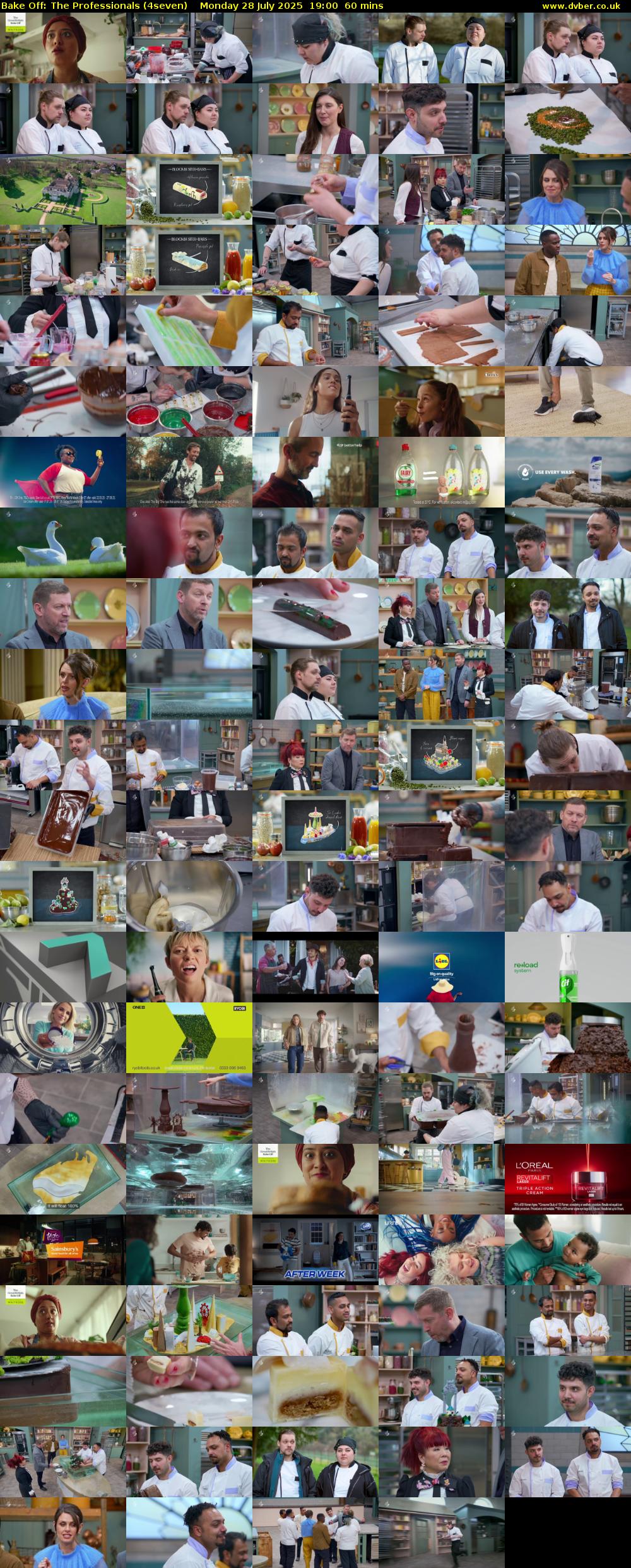 Bake Off: The Professionals (4seven) Monday 28 July 2025 19:00 - 20:00