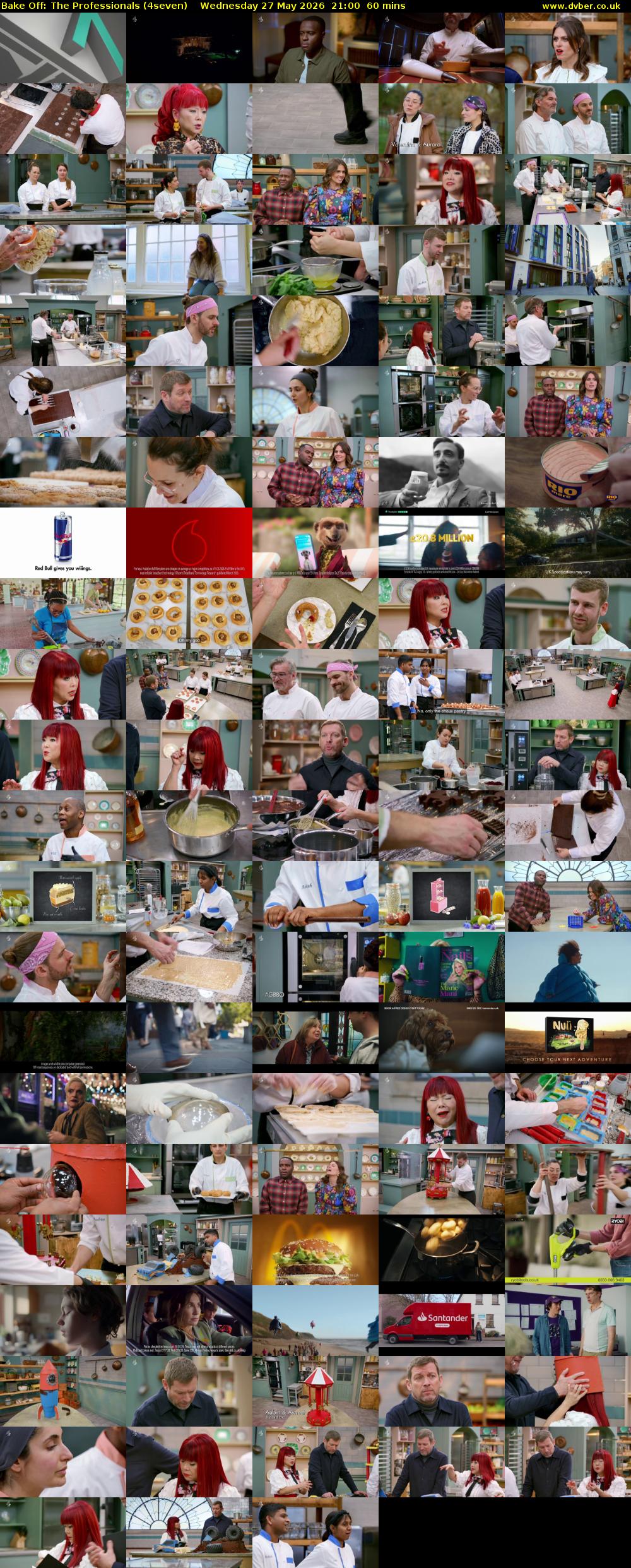 Bake Off: The Professionals (4seven) Wednesday 27 May 2026 21:00 - 22:00