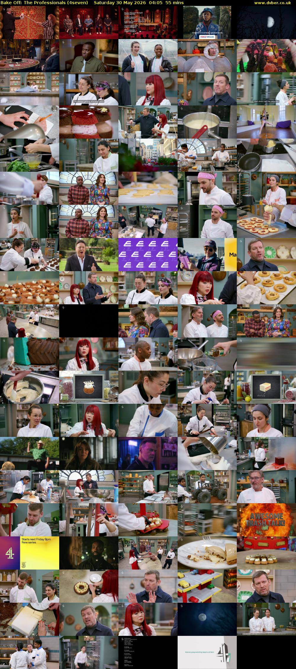 Bake Off: The Professionals (4seven) Saturday 30 May 2026 04:05 - 05:00