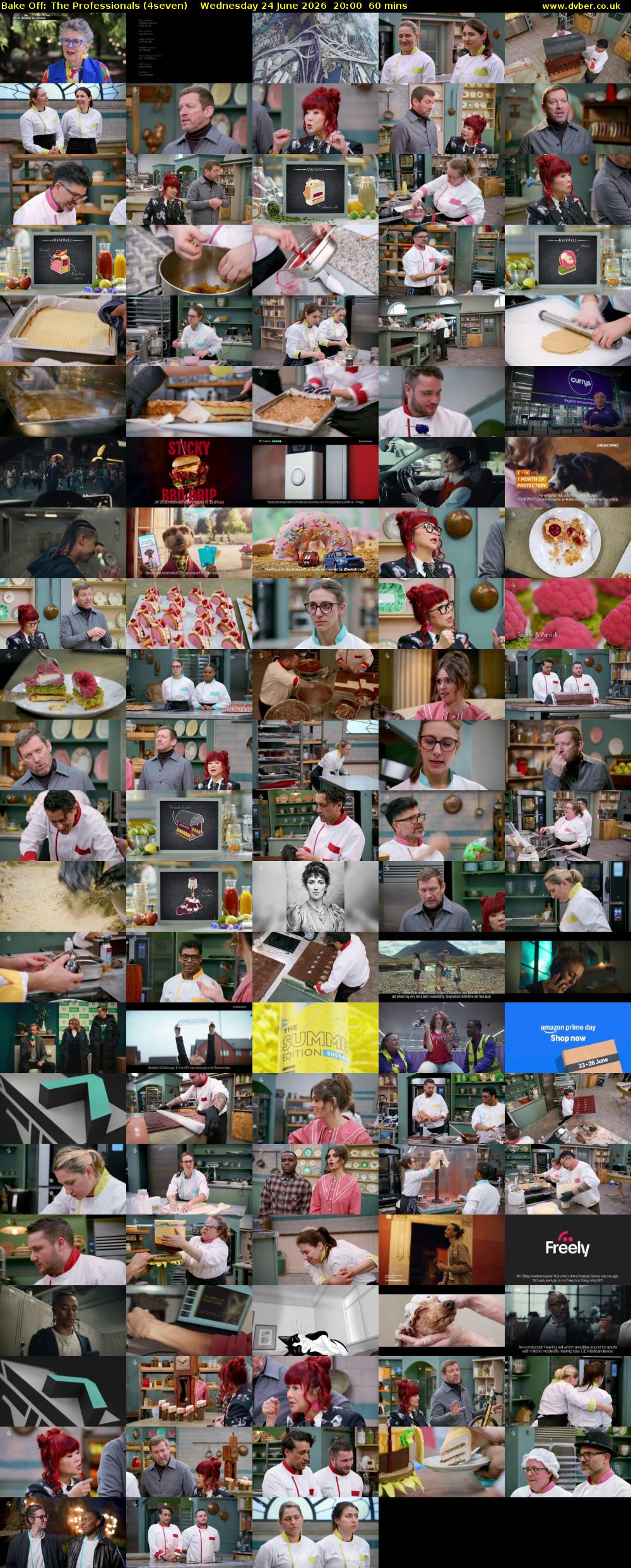 Bake Off: The Professionals (4seven) Wednesday 24 June 2026 20:00 - 21:00
