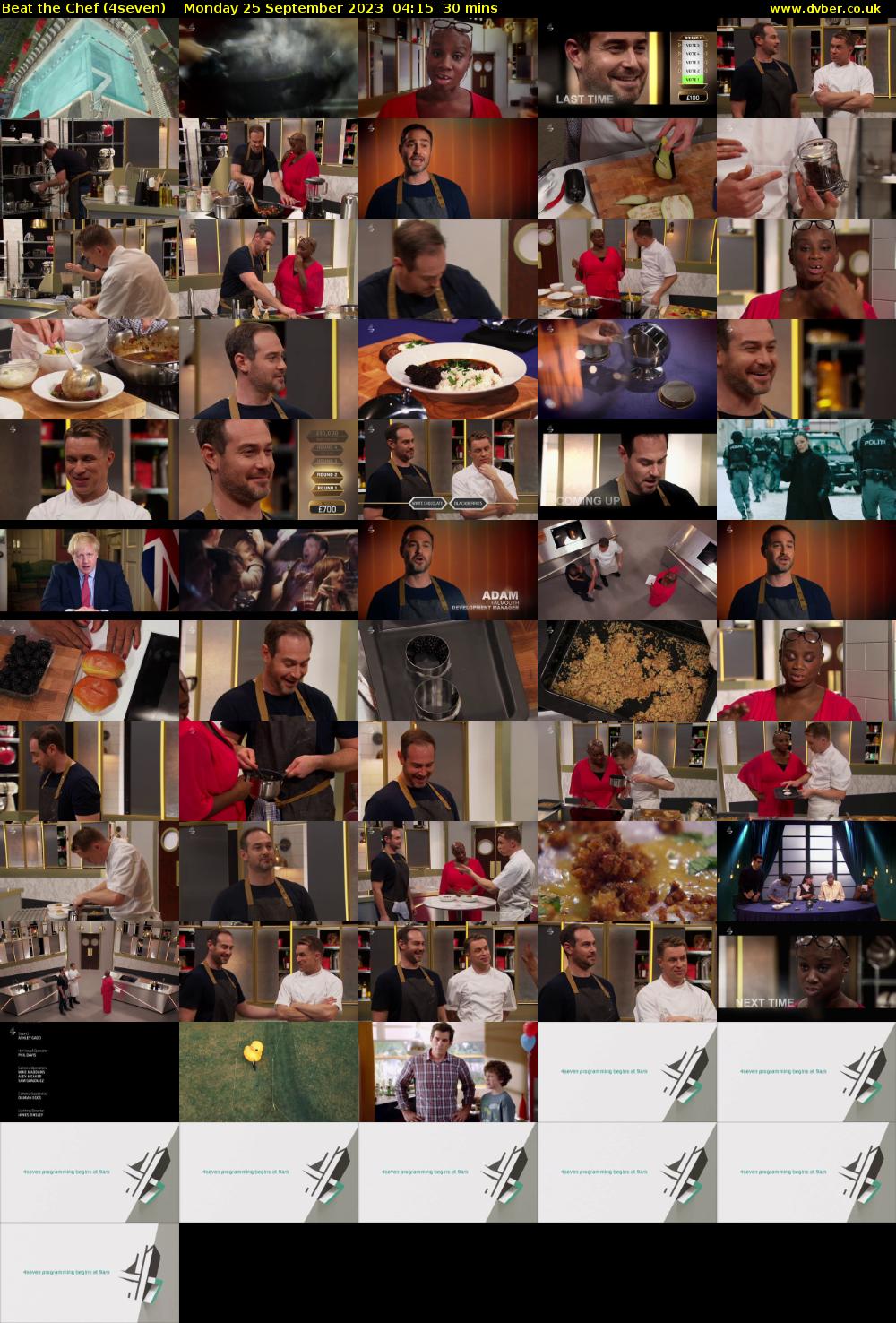 Beat the Chef (4seven) Monday 25 September 2023 04:15 - 04:45