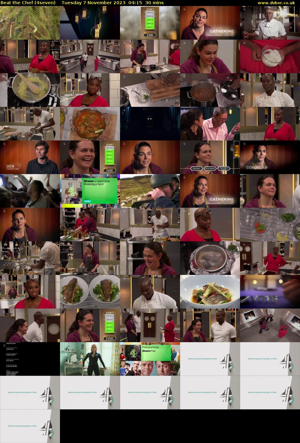 Beat the Chef (4seven) Tuesday 7 November 2023 04:15 - 04:45