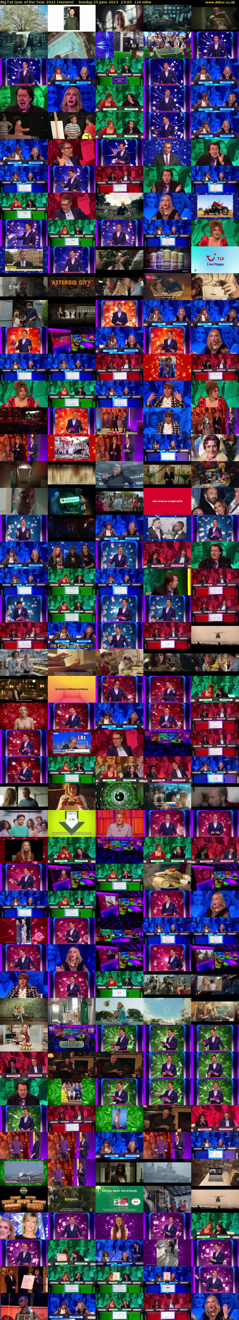 Big Fat Quiz of the Year 2022 (4seven) Sunday 25 June 2023 23:05 - 01:05