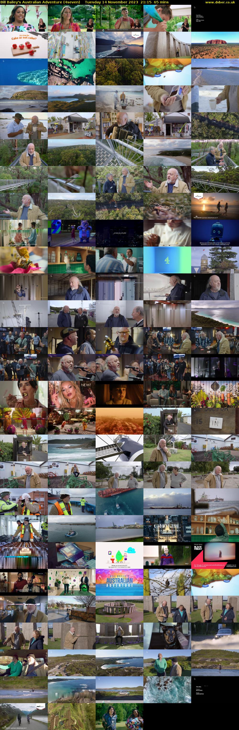 Bill Bailey's Australian Adventure (4seven) Tuesday 14 November 2023 21:15 - 22:20