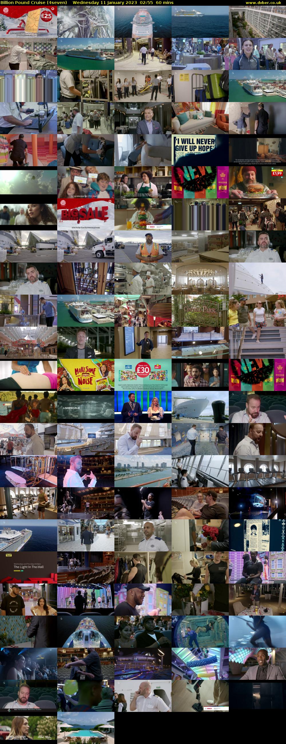 Billion Pound Cruise (4seven) Wednesday 11 January 2023 02:55 - 03:55