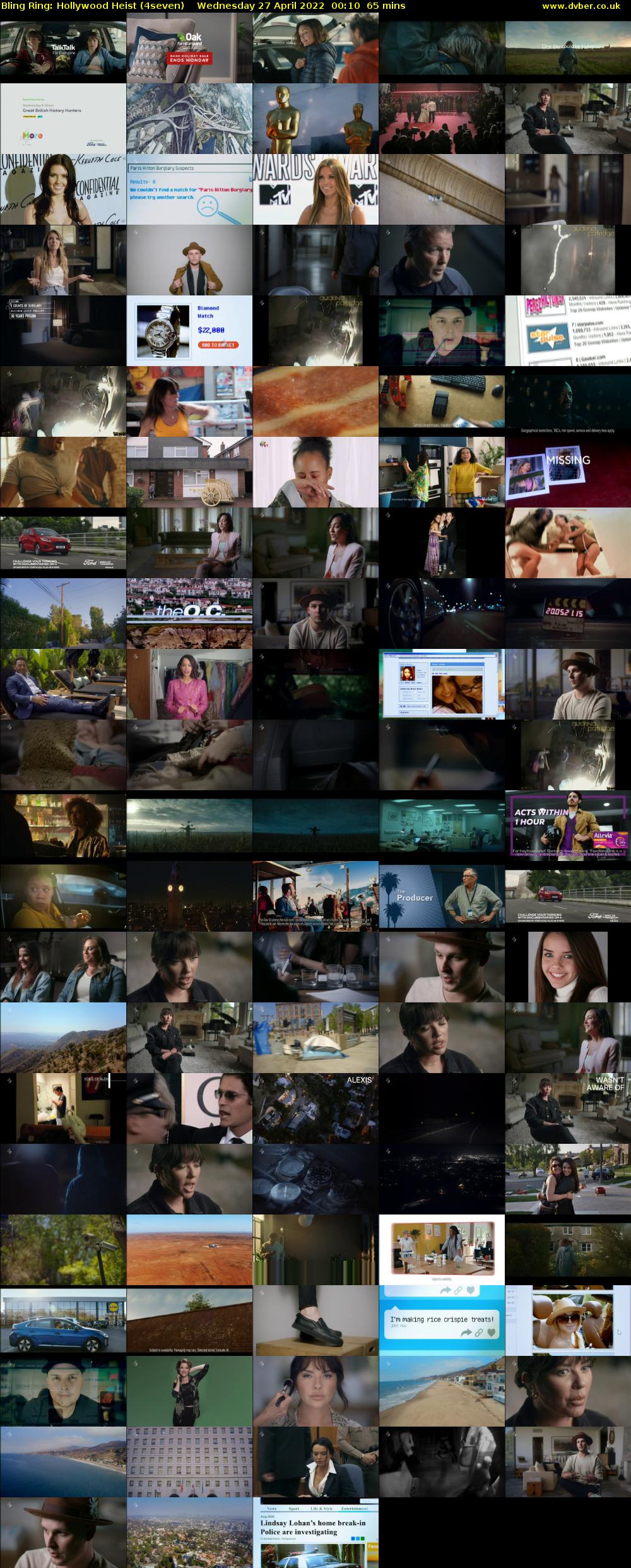 Bling Ring: Hollywood Heist (4seven) Wednesday 27 April 2022 00:10 - 01:15