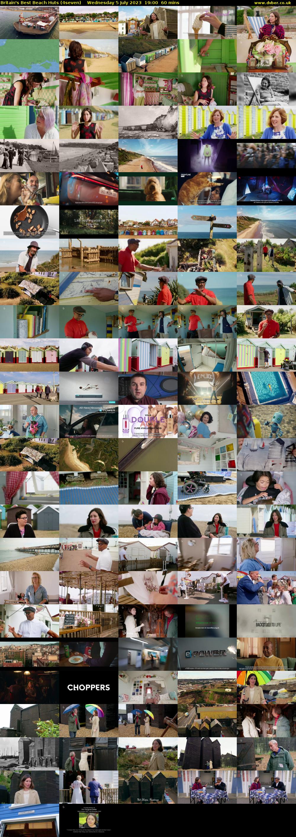 Britain's Best Beach Huts (4seven) Wednesday 5 July 2023 19:00 - 20:00