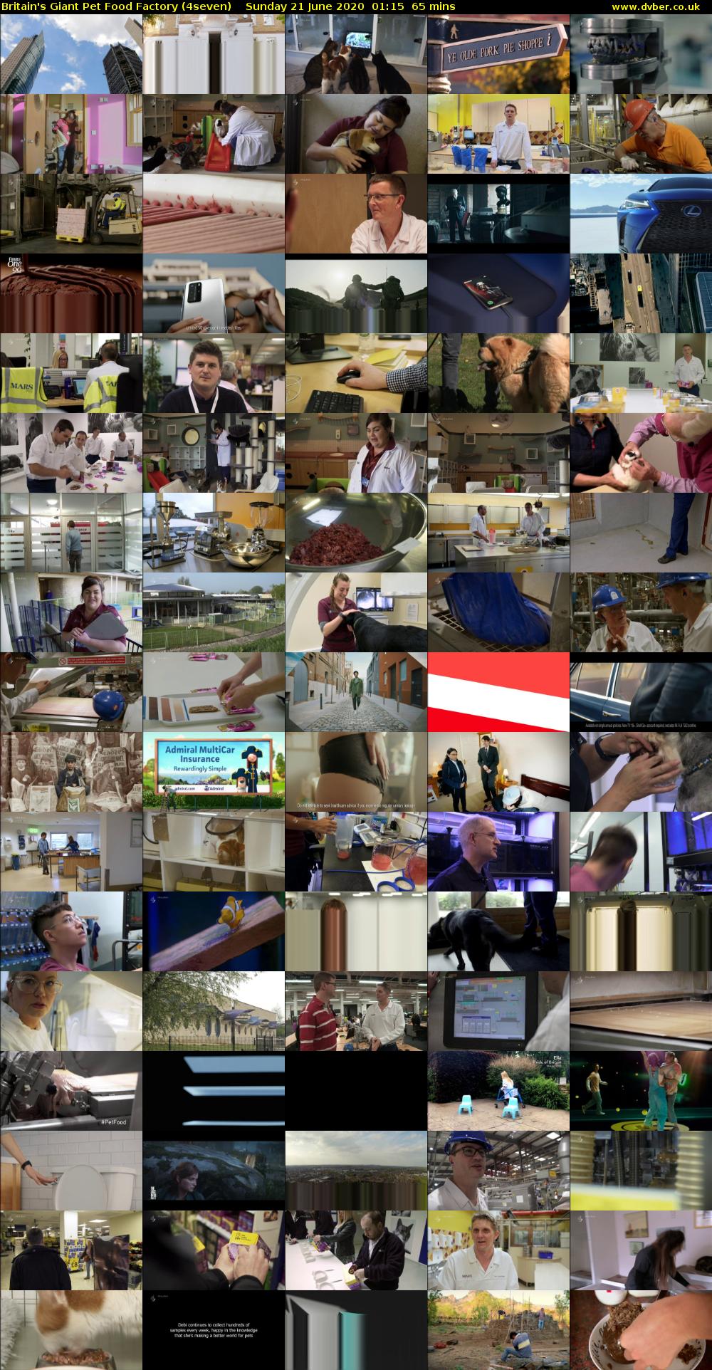 Britain's Giant Pet Food Factory (4seven) Sunday 21 June 2020 01:15 - 02:20