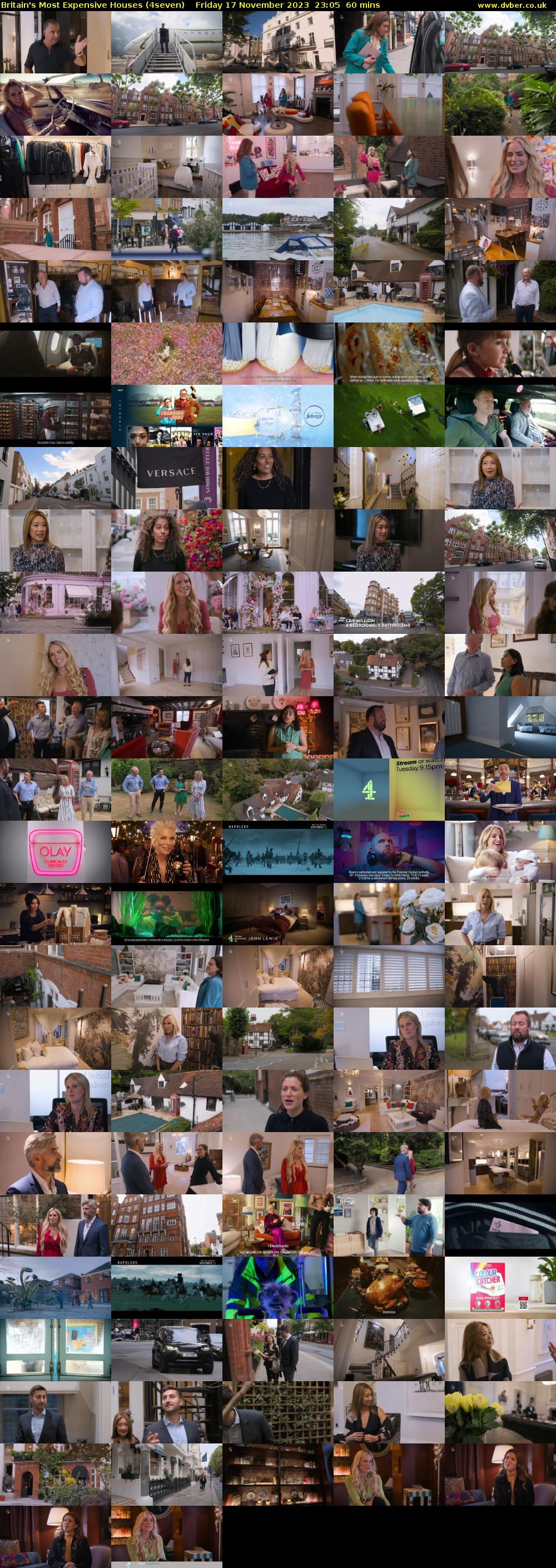 Britain's Most Expensive Houses (4seven) Friday 17 November 2023 23:05 - 00:05