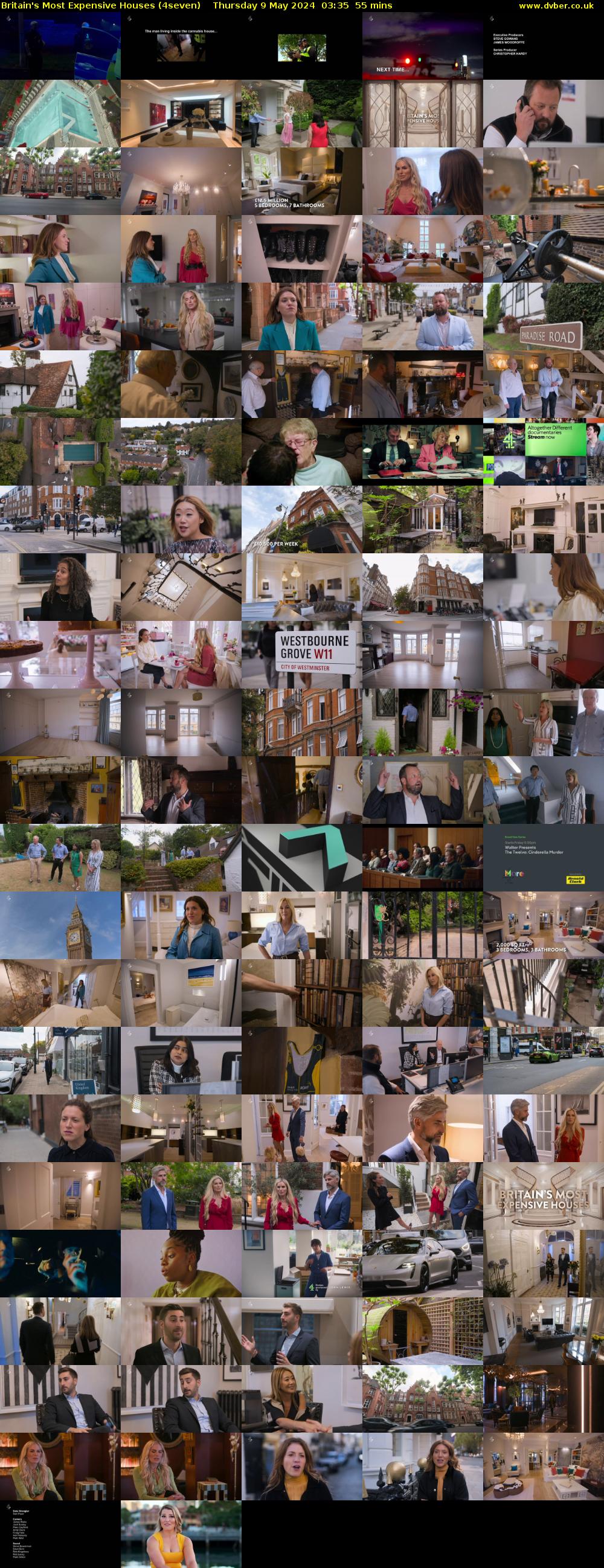Britain's Most Expensive Houses (4seven) Thursday 9 May 2024 03:35 - 04:30