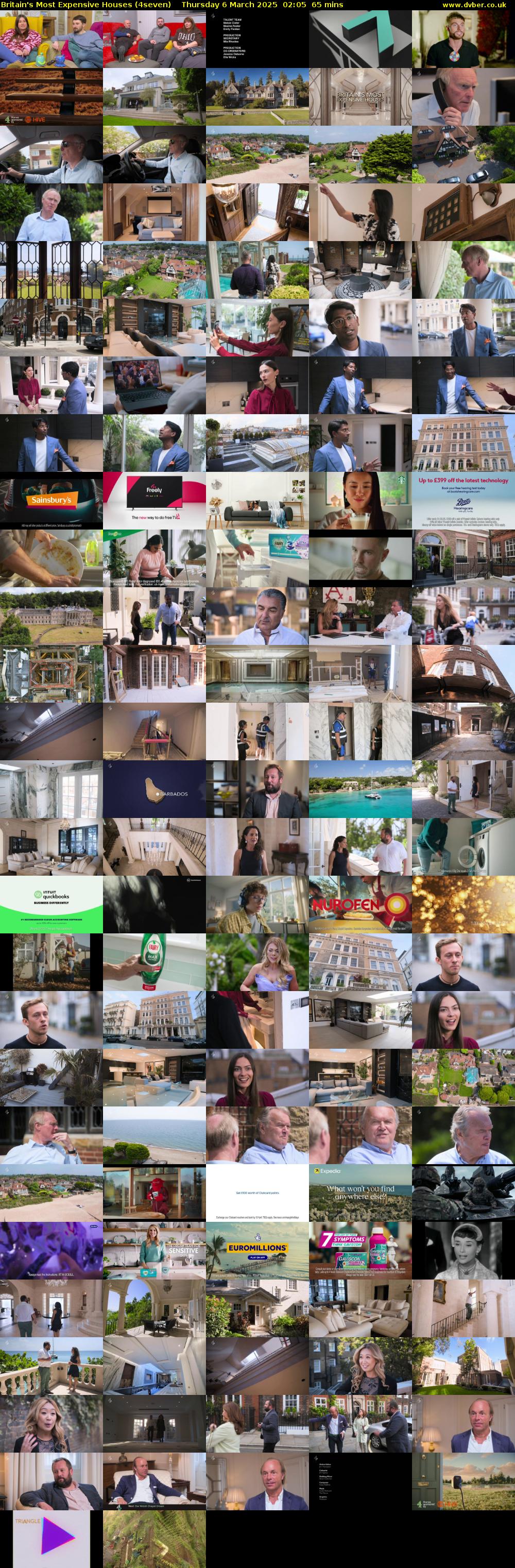 Britain's Most Expensive Houses (4seven) Thursday 6 March 2025 02:05 - 03:10