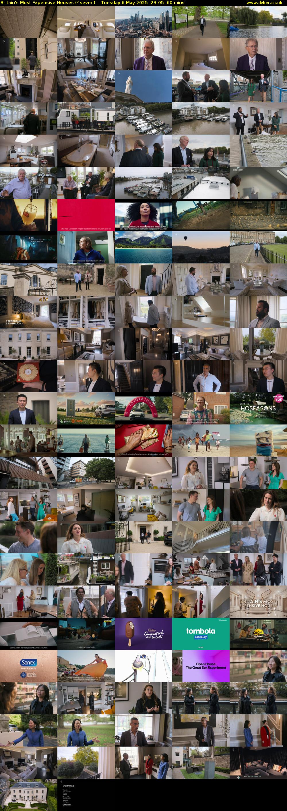 Britain's Most Expensive Houses (4seven) Tuesday 6 May 2025 23:05 - 00:05