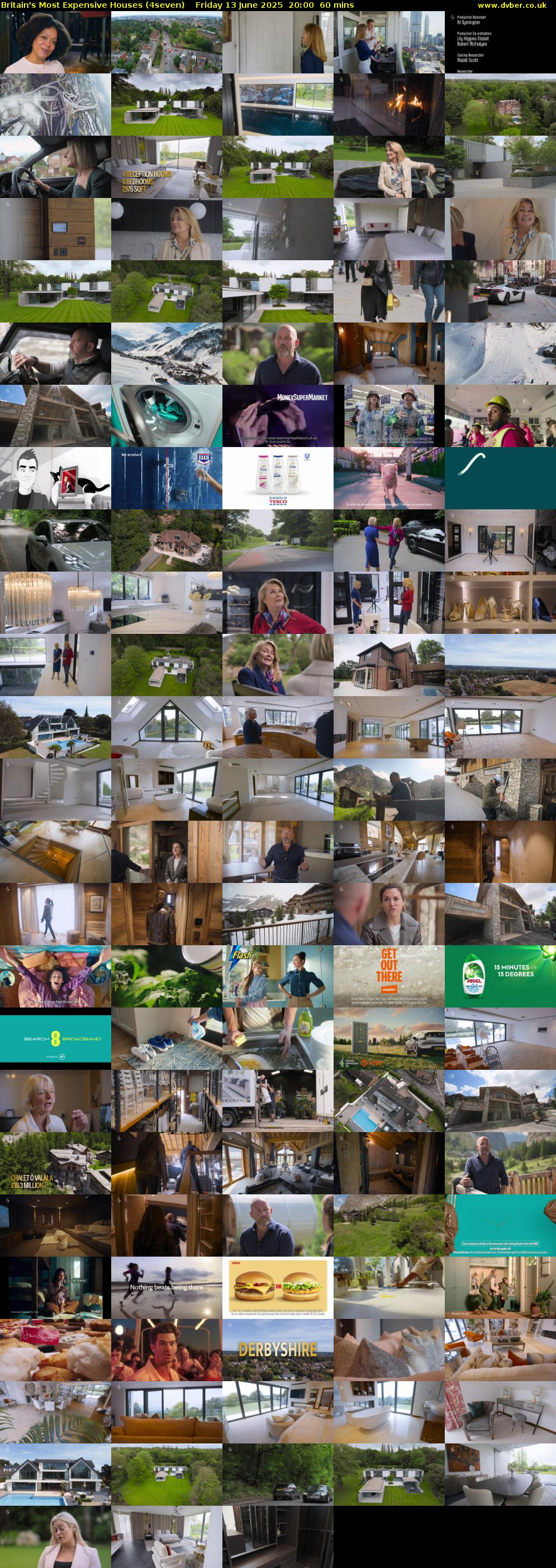 Britain's Most Expensive Houses (4seven) Friday 13 June 2025 20:00 - 21:00