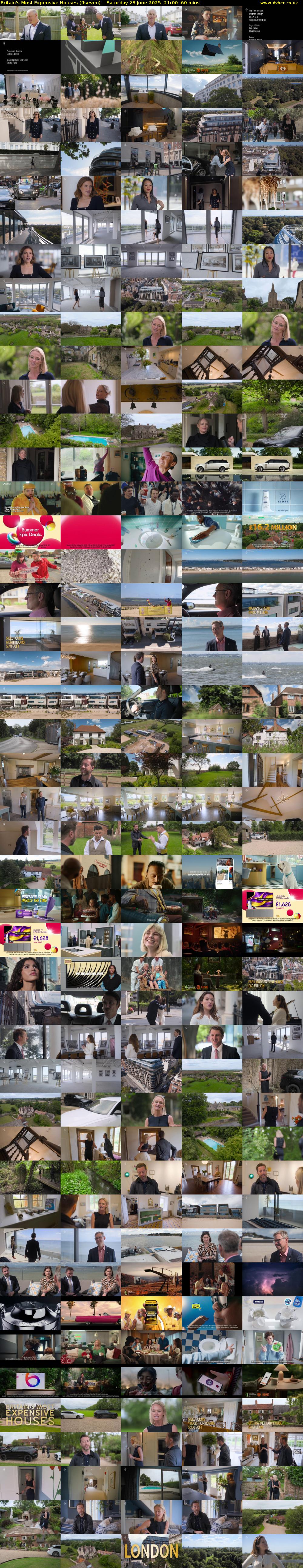 Britain's Most Expensive Houses (4seven) Saturday 28 June 2025 21:00 - 22:00