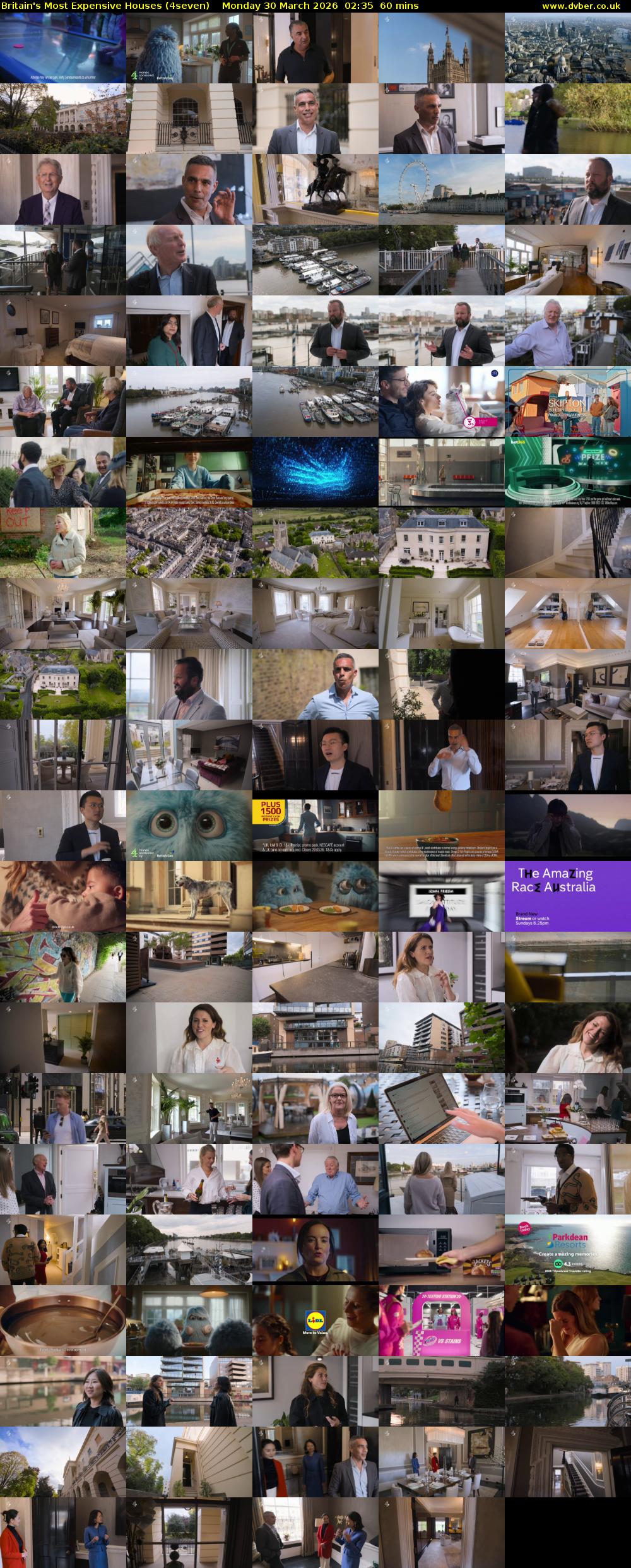 Britain's Most Expensive Houses (4seven) Monday 30 March 2026 02:35 - 03:35