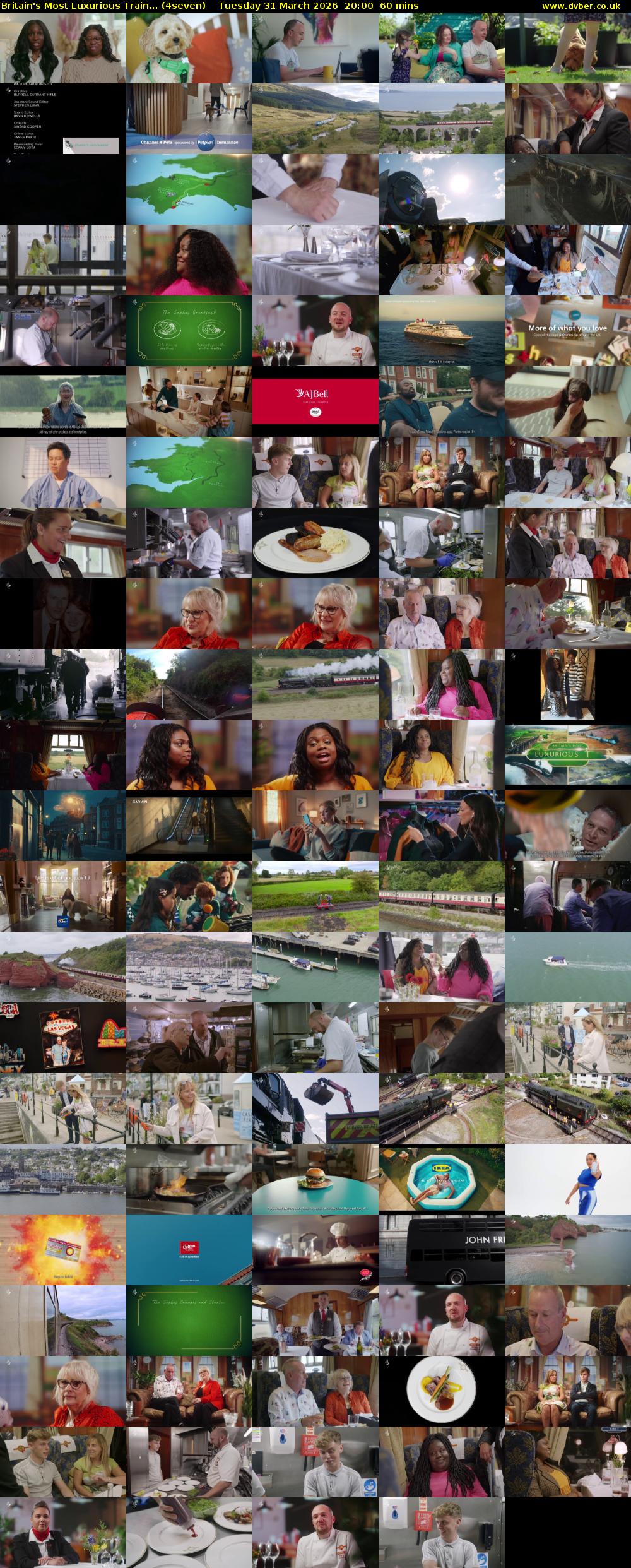 Britain's Most Luxurious Train... (4seven) Tuesday 31 March 2026 20:00 - 21:00