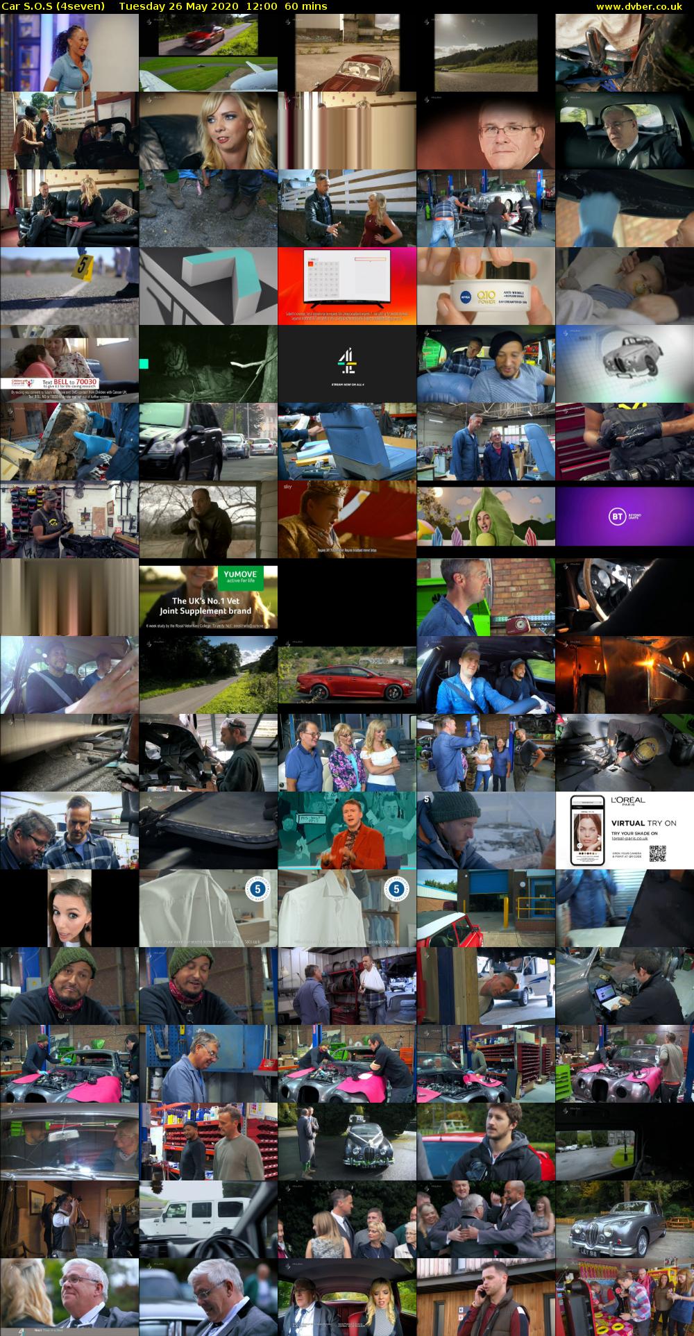 Car S.O.S (4seven) Tuesday 26 May 2020 12:00 - 13:00