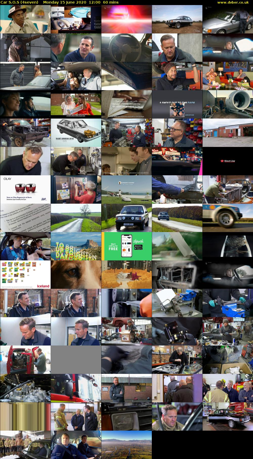 Car S.O.S (4seven) Monday 15 June 2020 12:00 - 13:00