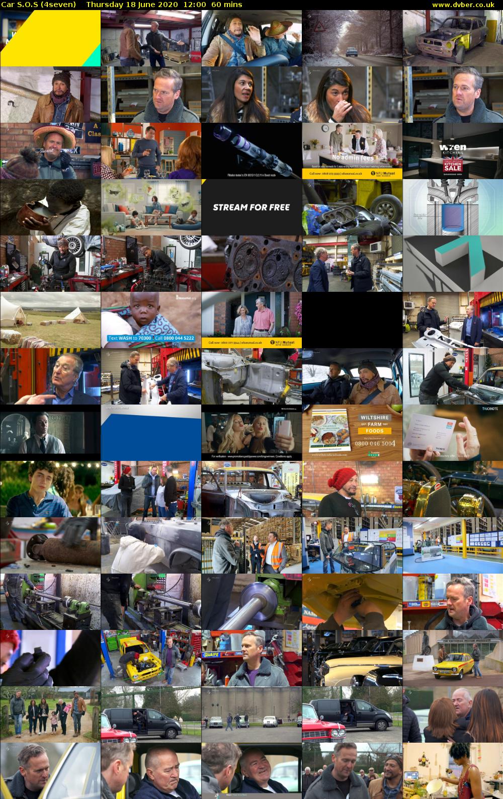 Car S.O.S (4seven) Thursday 18 June 2020 12:00 - 13:00