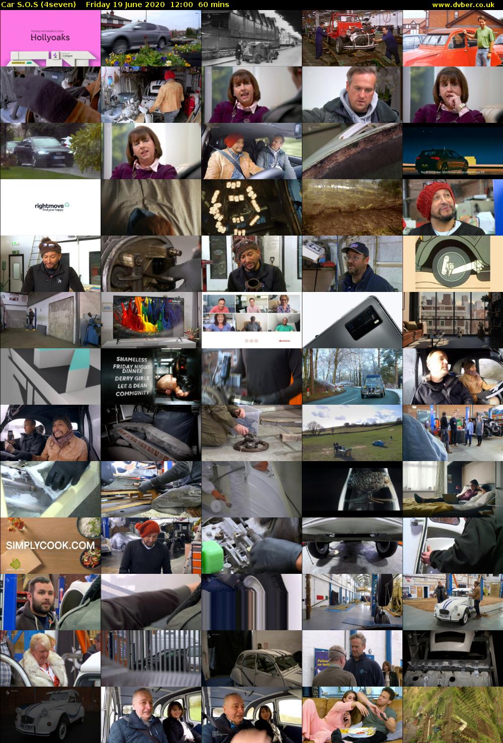 Car S.O.S (4seven) Friday 19 June 2020 12:00 - 13:00