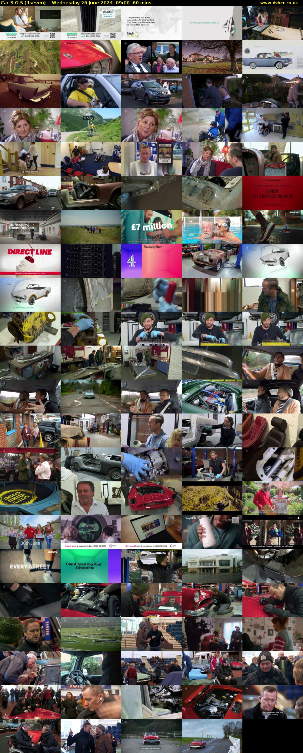 Car S.O.S (4seven) Wednesday 26 June 2024 09:00 - 10:00