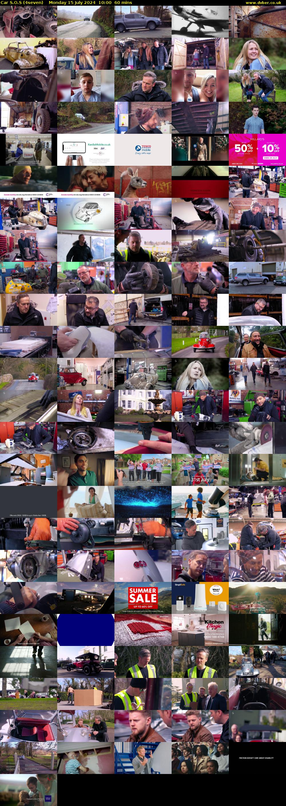 Car S.O.S (4seven) Monday 15 July 2024 10:00 - 11:00