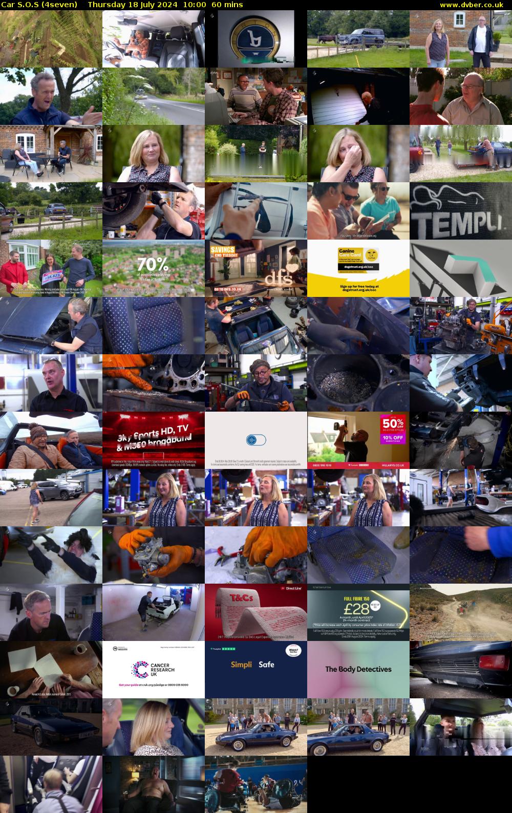 Car S.O.S (4seven) Thursday 18 July 2024 10:00 - 11:00