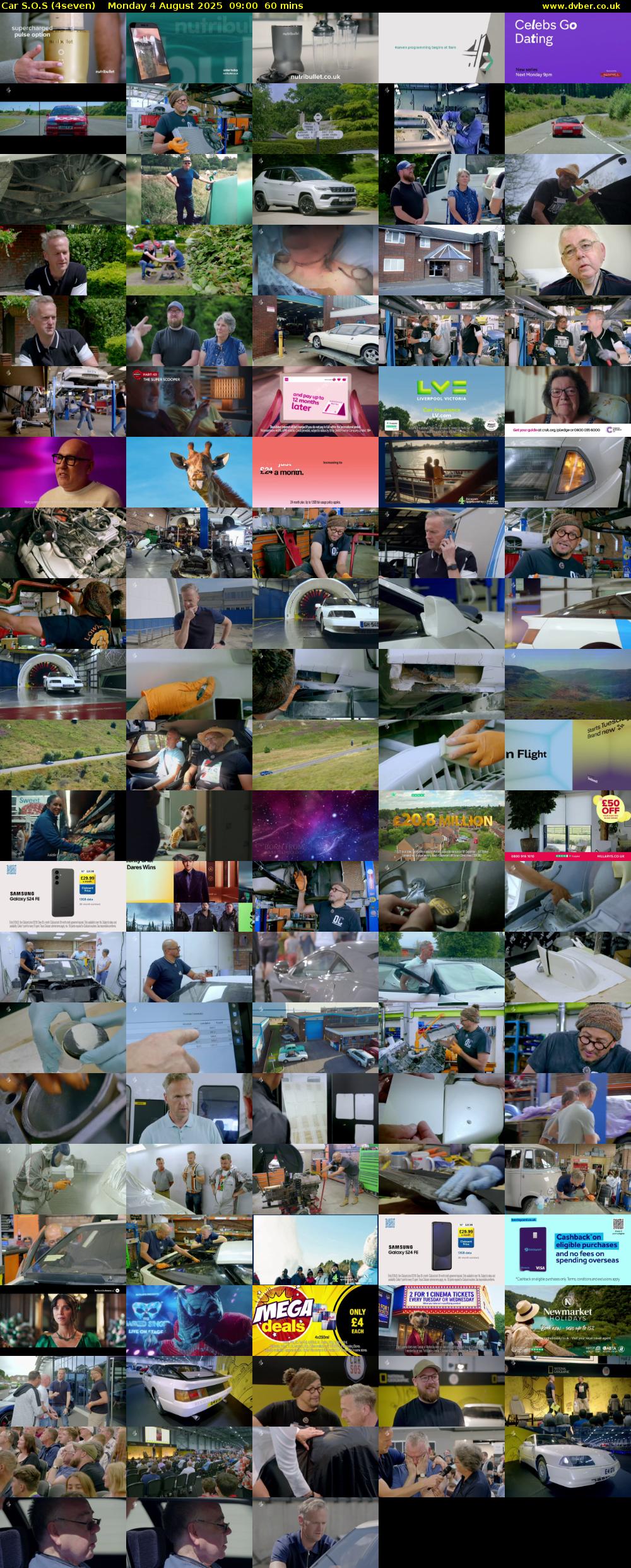 Car S.O.S (4seven) Monday 4 August 2025 09:00 - 10:00