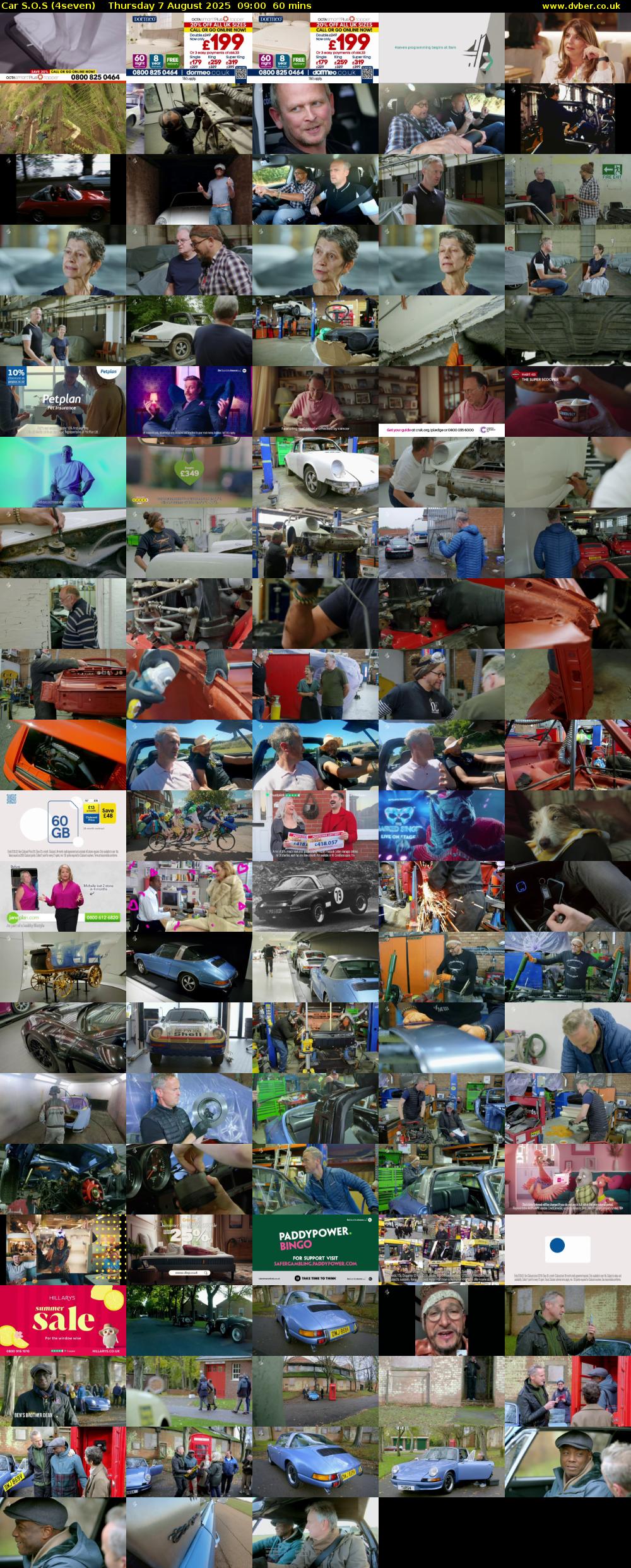 Car S.O.S (4seven) Thursday 7 August 2025 09:00 - 10:00