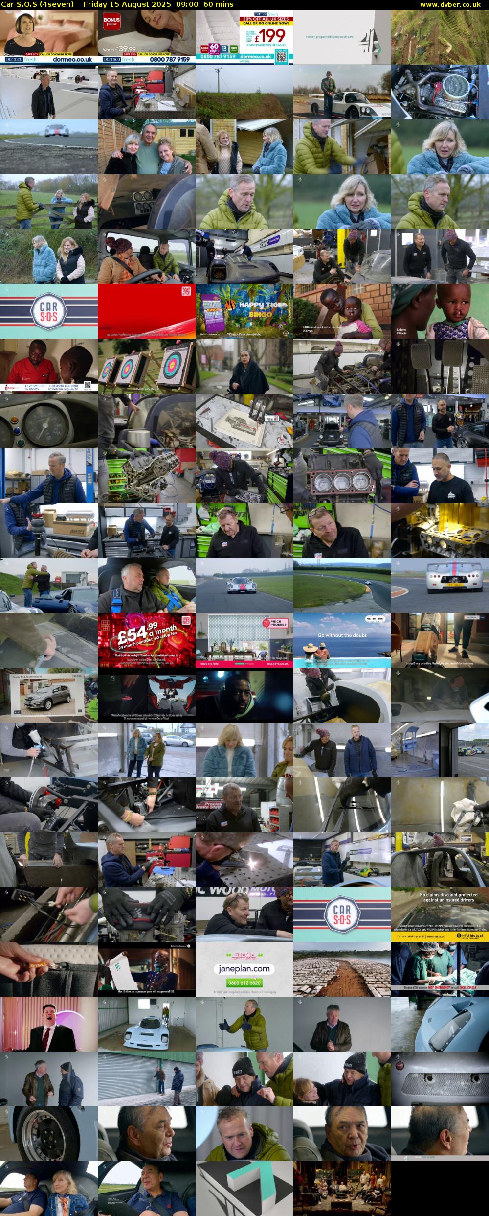Car S.O.S (4seven) Friday 15 August 2025 09:00 - 10:00