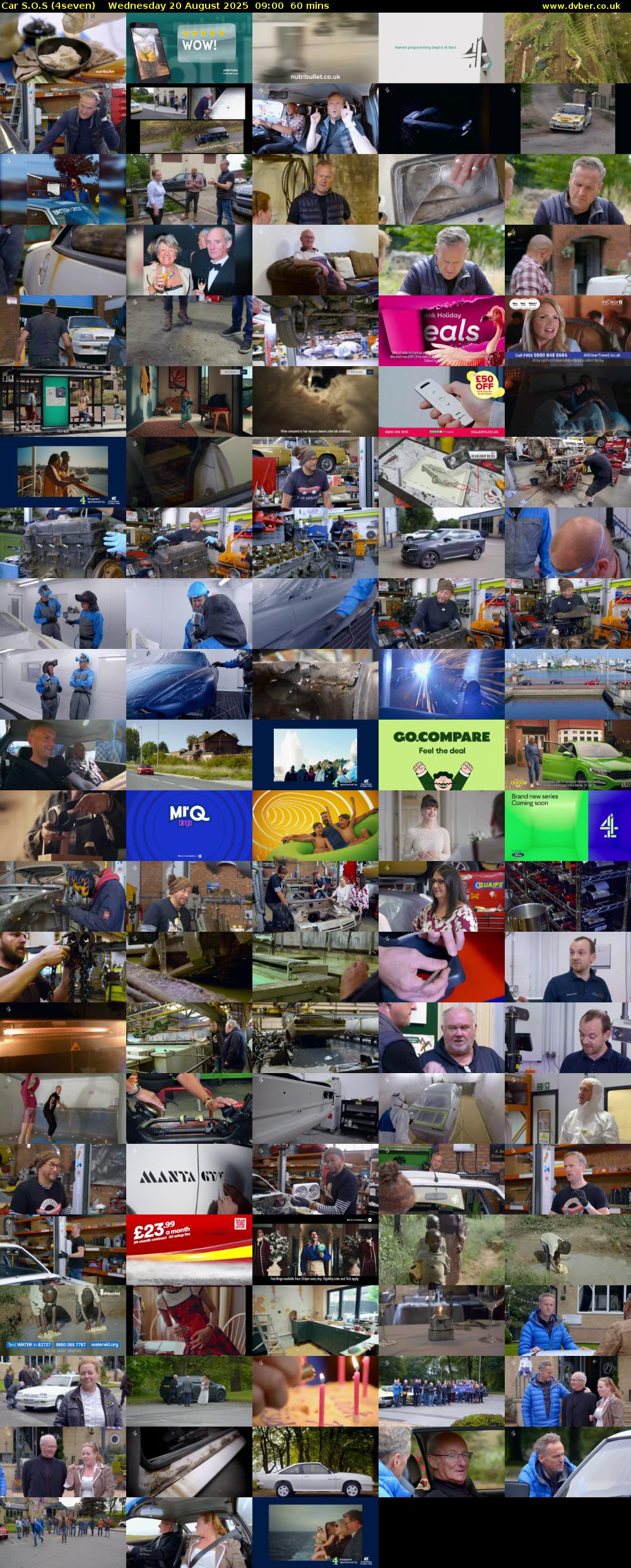Car S.O.S (4seven) Wednesday 20 August 2025 09:00 - 10:00