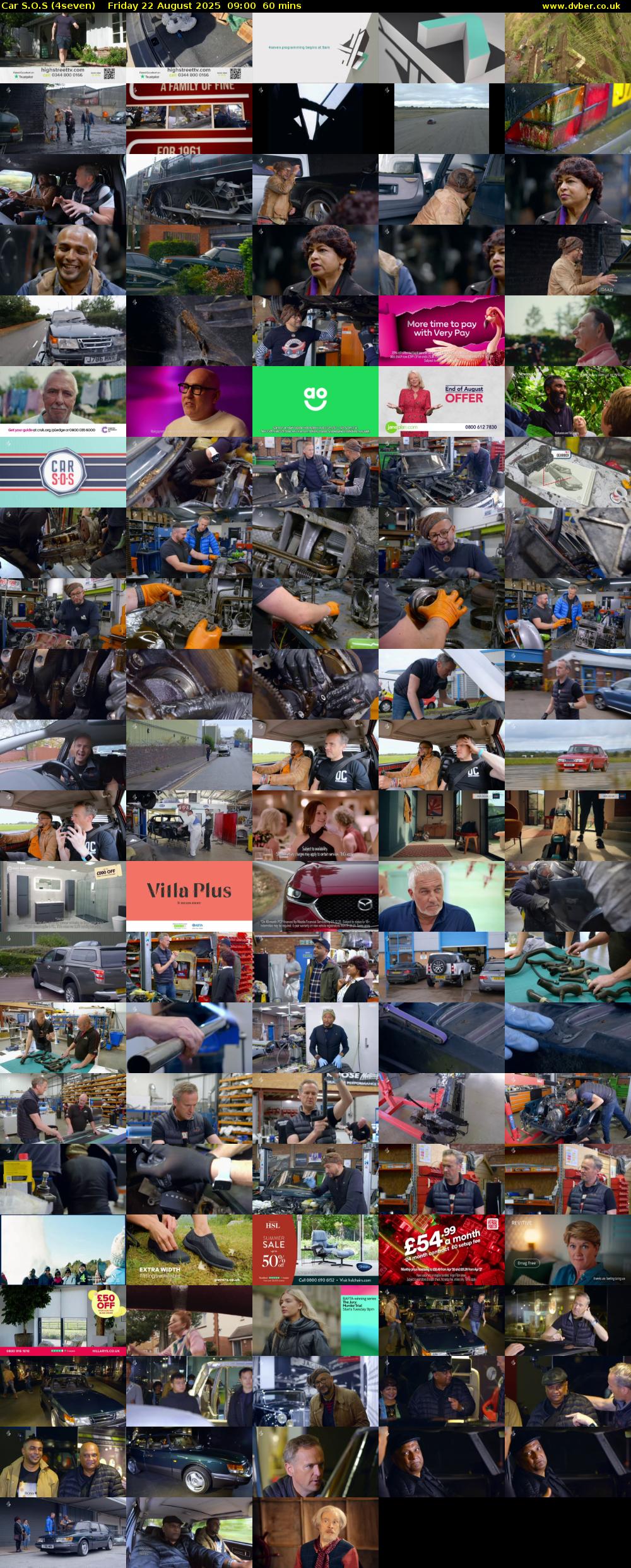 Car S.O.S (4seven) Friday 22 August 2025 09:00 - 10:00